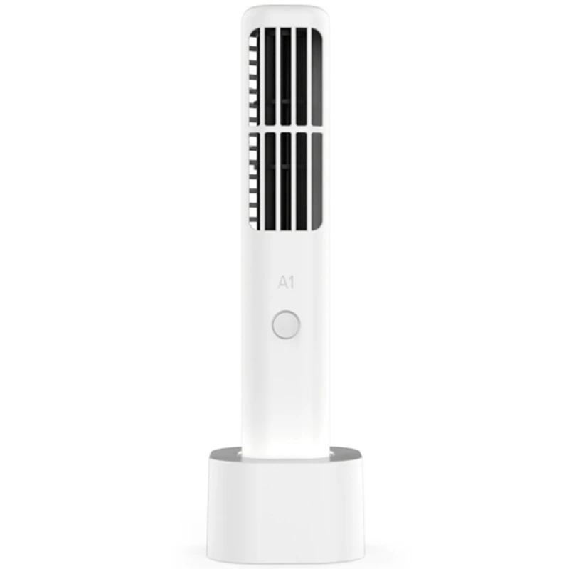 

Bladeless Handheld Small Fan, Portable Fan, Usb Rechargeable Battery Operated Electric Fan, Personal Desktop Cooling Fan For Off