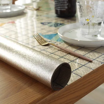 

Free Shipping! Nordic Simple Style Waterproof & Oil Proof PVC Non-Transparency Tablecloth