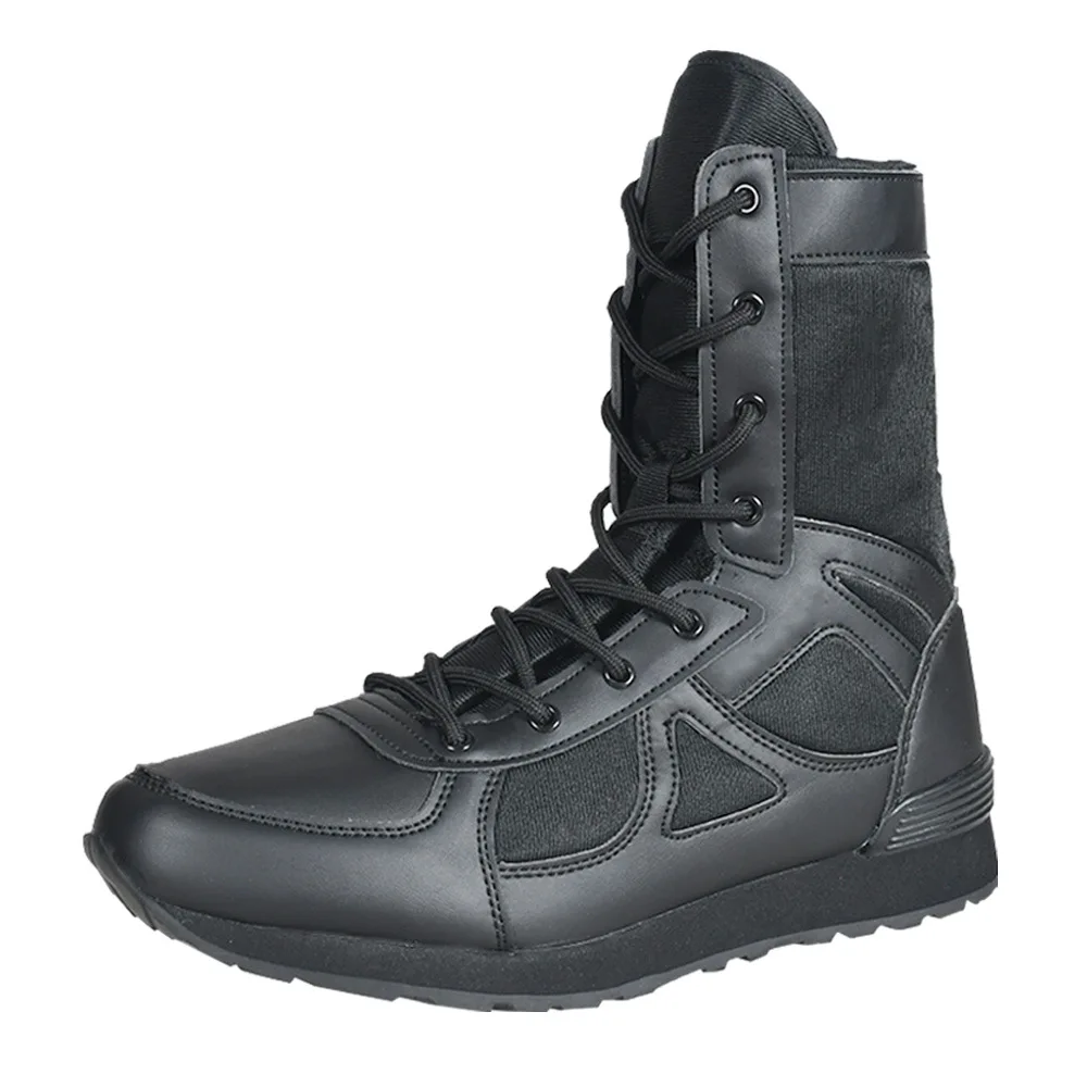 

Ultra-Light Tactical Boots 07A Outdoor Training Boots Breathable Hight-top Flying Fish Big Dumb Combat Boots Military Hook CQB H