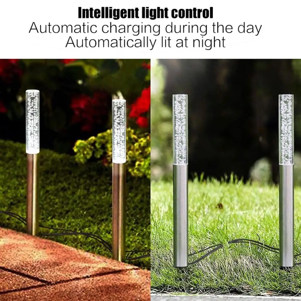 Уличный садовый светильник на солнечной батарее 1 комплект