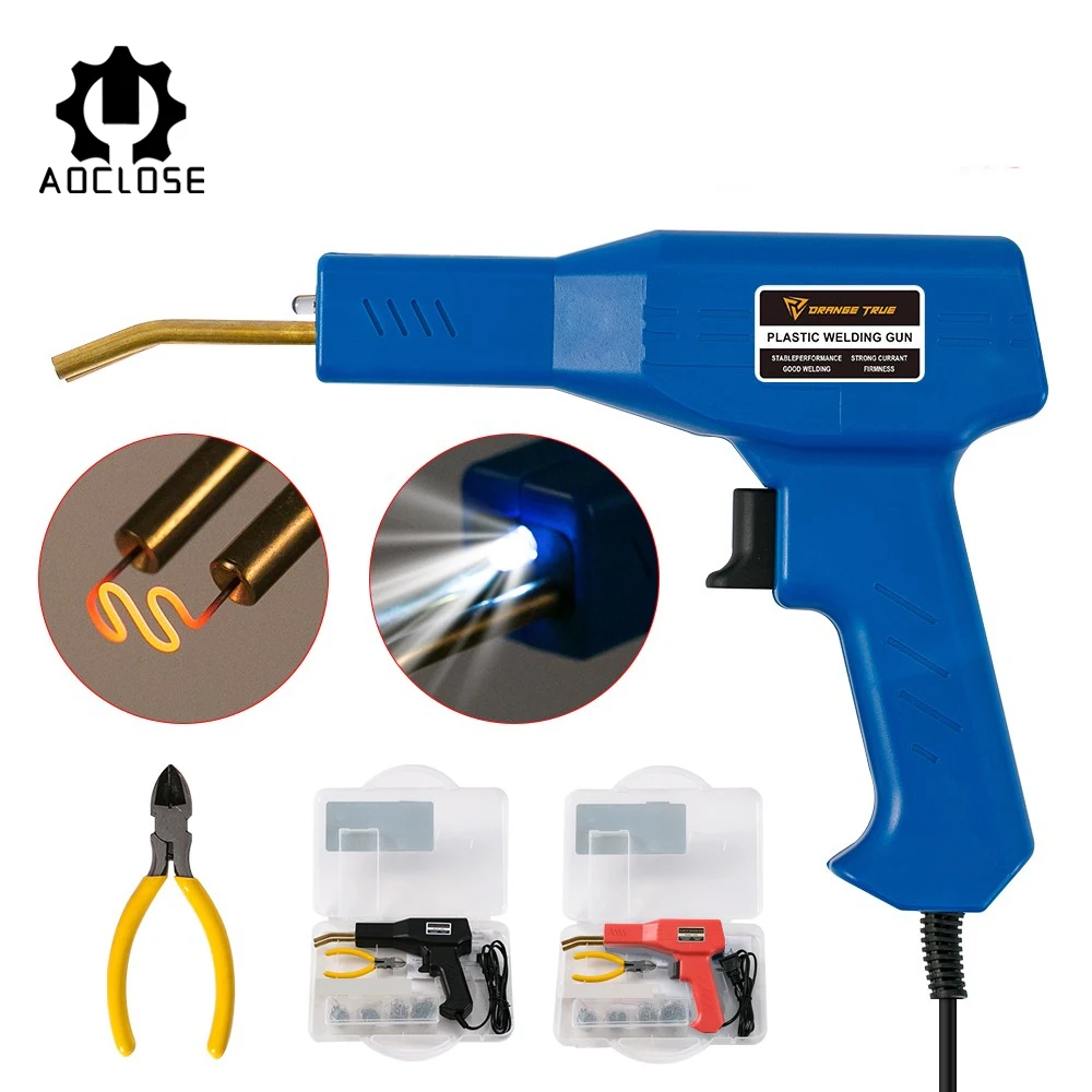 75 Вт пластиковый сварочный комплект горячий степлер машина для пайки