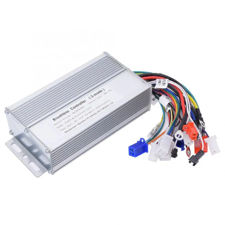 48V~64V 1500W Electric Bicycle Brushless Motor Controller for E-bike Scooter kit