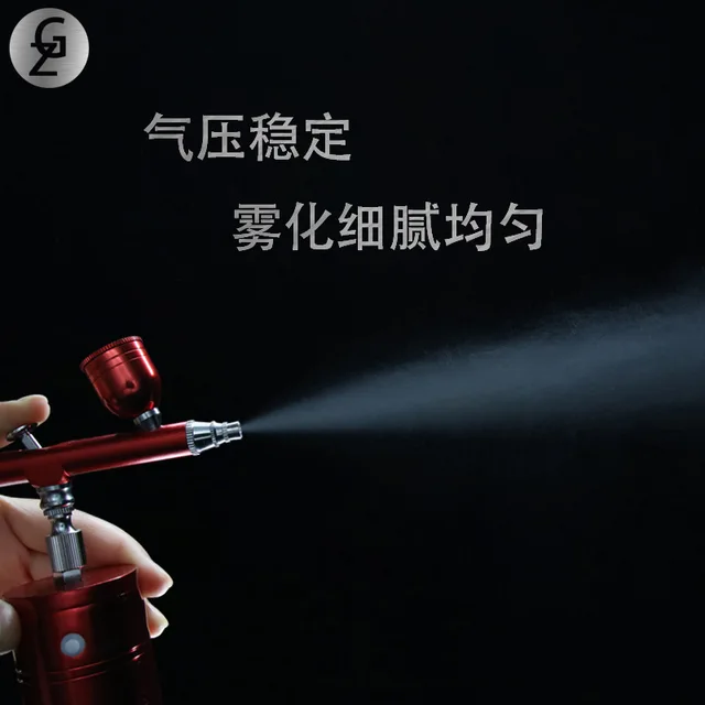 Modell Airbrush Kézzel Készített Gunshi Gundam Színező Szerszám Marker Légszivattyú Beállított Hordozható Spray-Festékpisztoly Elektromos - Image 3