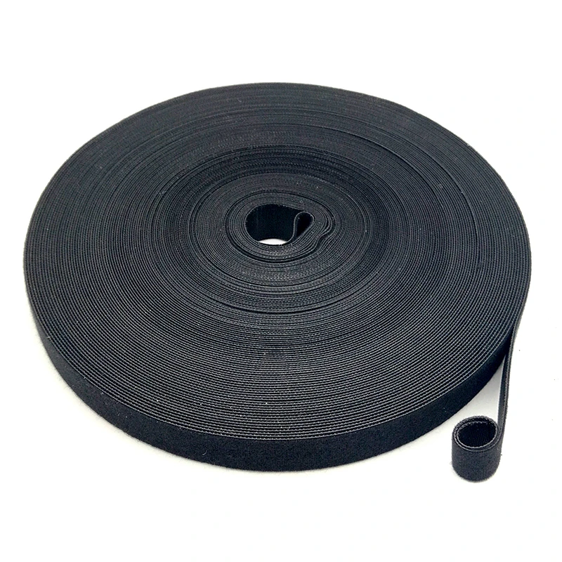 25 Meters Magic Tape Hook and Loop Fastener Strap Nylon Double Sided