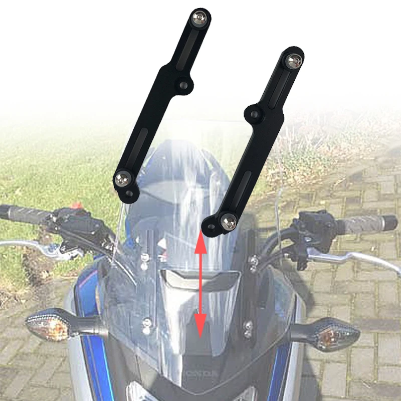 Motorbike Accessories & Parts Windscreen Deflectors NICOLIE Motorcycle