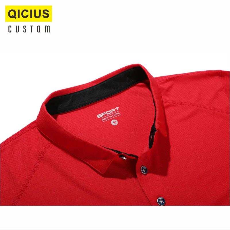 Summer Quick Dry Polos Para Hombre Short Sleeve Custom Company Group Polo Shirt Logo Embroidered Top Camisa Masculina Men Shirt Racing Polo Shirt