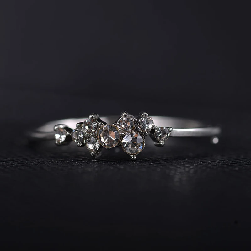 Золотое кольцо с кристаллом для женщин, роскошный кристалл, чистый натуральный золотой цвет, круглое обручальное кольцо, модный подарок для девушки