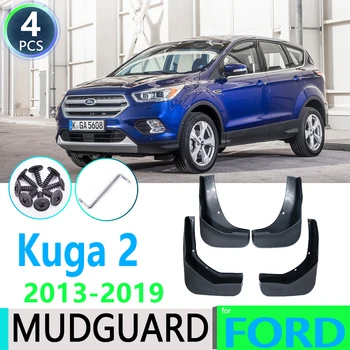 

for Ford Kuga Escape 2013~2019 MK2 2014 2015 2016 2017 2018 Car Fender Mudguard Mud Flaps Guard Splash Flap Car Accessories