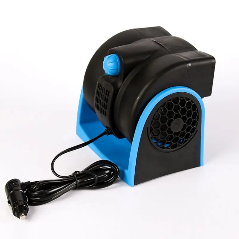New 360° Bladeless Fan in Car Vehicle Portable Adjustable Silent Air Cooler 12V