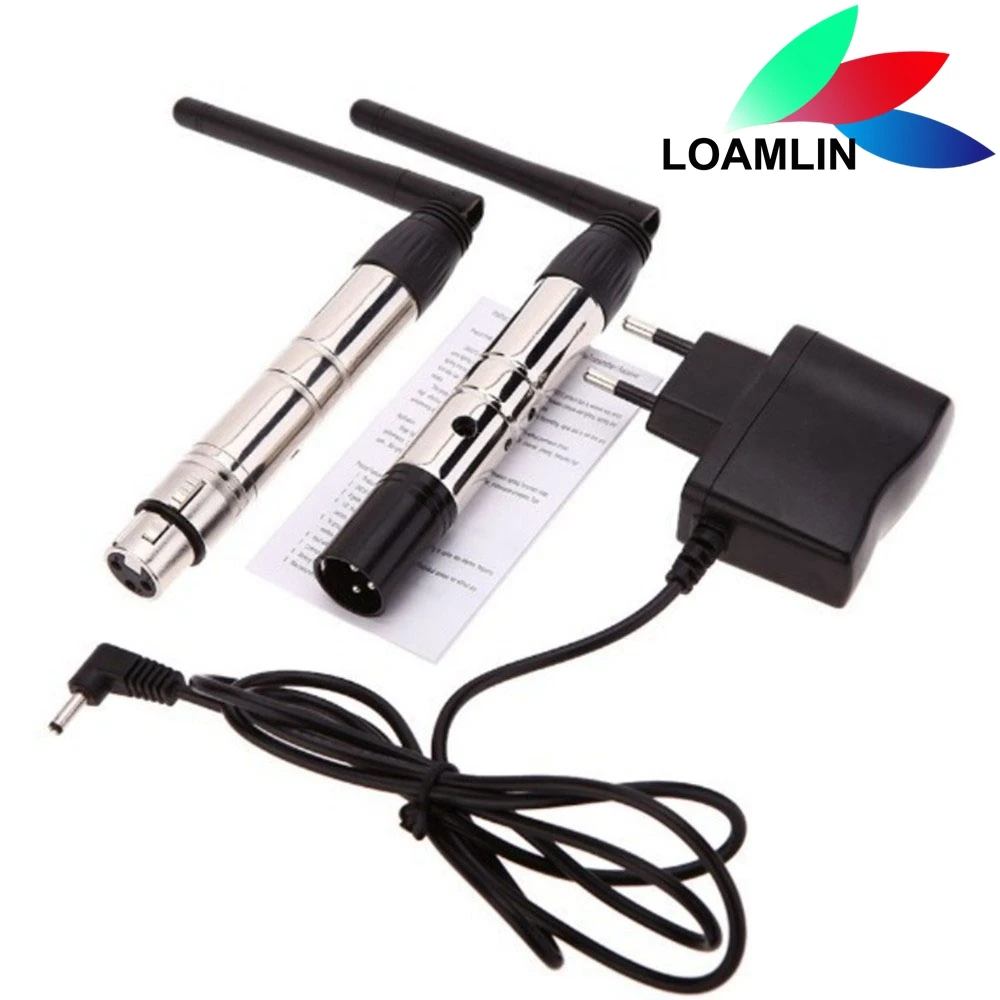 DMX512 DFI DJ Wireless System Receiver Transmitter 2.4G For LED Stage Light