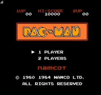

Pac-Man 60 Pins English Version Game Cartridge for 8 Bit 60pin Game Console