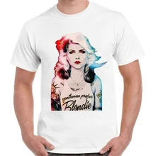 Blondie caballeros prefiere Blondie Deby Harry Icon Vintage Retro camiseta 617 camisetas gráficas personalizadas