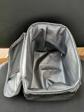 Tomule térmica almuerzo bolsa para las mujeres de los hombres, bolsas de moda Picnic portátil bolsas impermeable estuche de aislamiento térmico negro