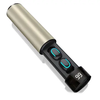 

Bluetooth Earphone Digital Battery Power Display Wireless Headphone In-ear Type Headset Power Bank Earbuds