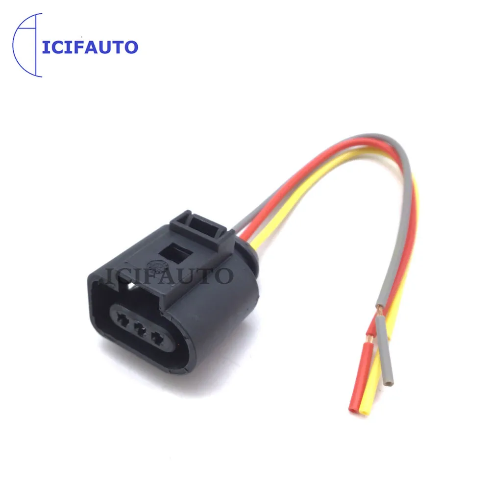 045907660D Oil Level Sensor 3 Pin Wire Connector Plug Harness For