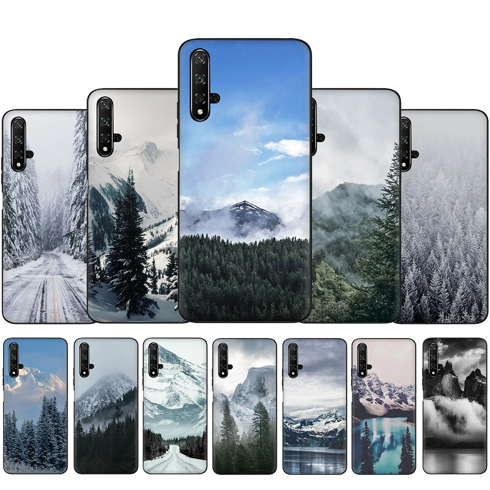 Мягкий силиконовый чехол для Huawei Honor 6A 7A Pro 7C X 8C 8X 8 9 10 Lite view 20 9X | Мобильные телефоны