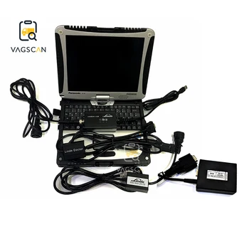 

Forklift Diagnostic tool for Linde canbox with JUDIT 4 Jungheinrich Judit Incado box kit toughbook CF19 CF-19 laptop
