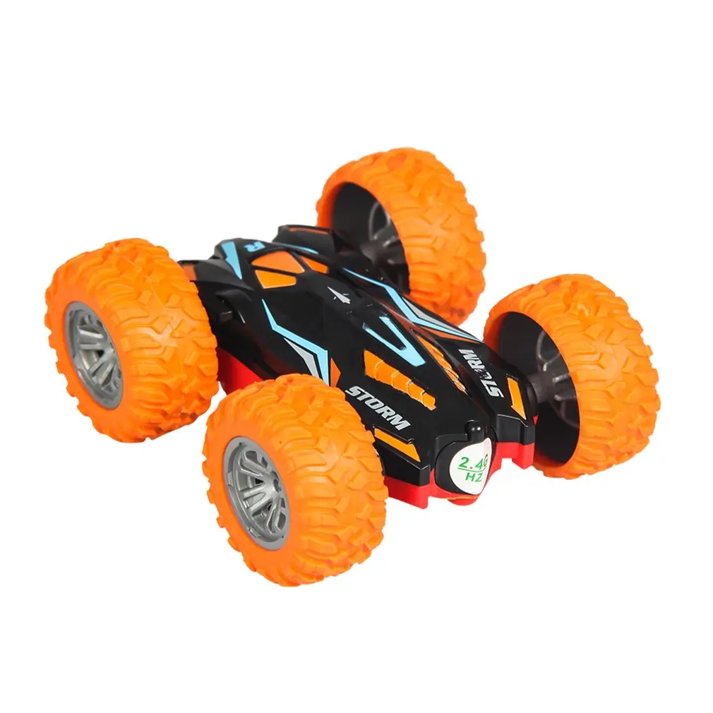 

2019 Create Toys 8031 1/48 RC Stunt Car 2.4G Double-sided Flip 360' Rotation Off-road Climbing Racing Car for Kids gift