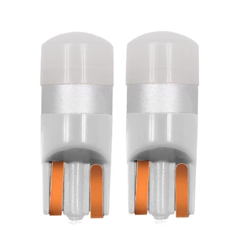 

2x 3D ceramics T10 LED W5W LED Bulbs 194 168 Canbus Error Free Auto Lamp 501 Car Lights Super Bright Bulb 12V 5500K Car styling