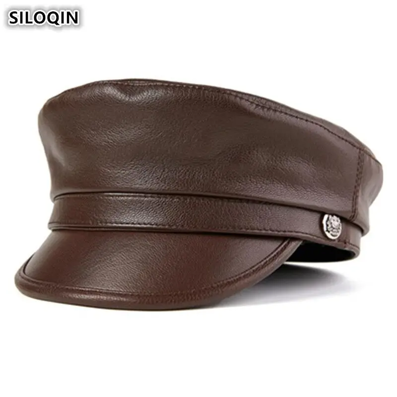 ladies leather baseball cap