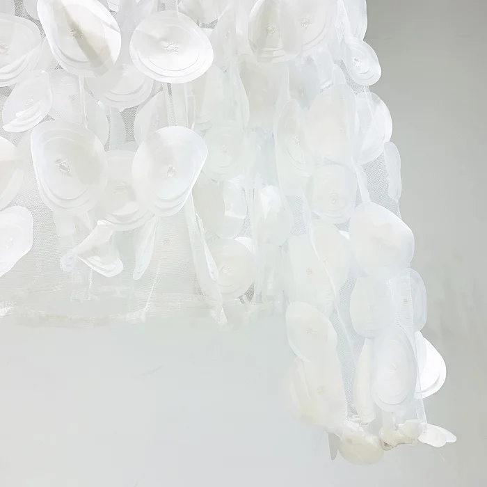 WHITNEY WANG Осенняя модная Уличная Сексуальная с вырезом лодочкой 3D Цветочная сетчатая блузка женские блузы рубашки топы