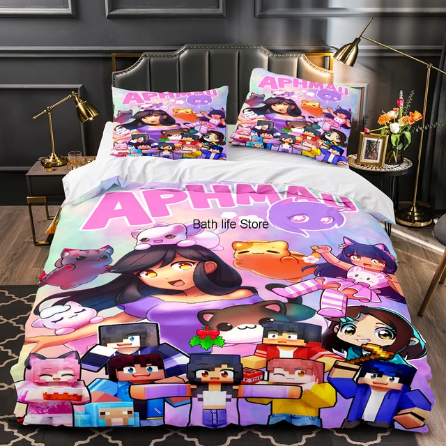 Gacha Life Bedding Set Single Twin Full Queen King Size Gacha Life Bed Set  Children's Kid Bedroom Duvetcover Sets 002 - AliExpress