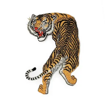 

Tiger Embroidery Patch Computer Embroidery Stickers Cloth Cloth Embroidery Cloth Label Embroidery Badge Custom