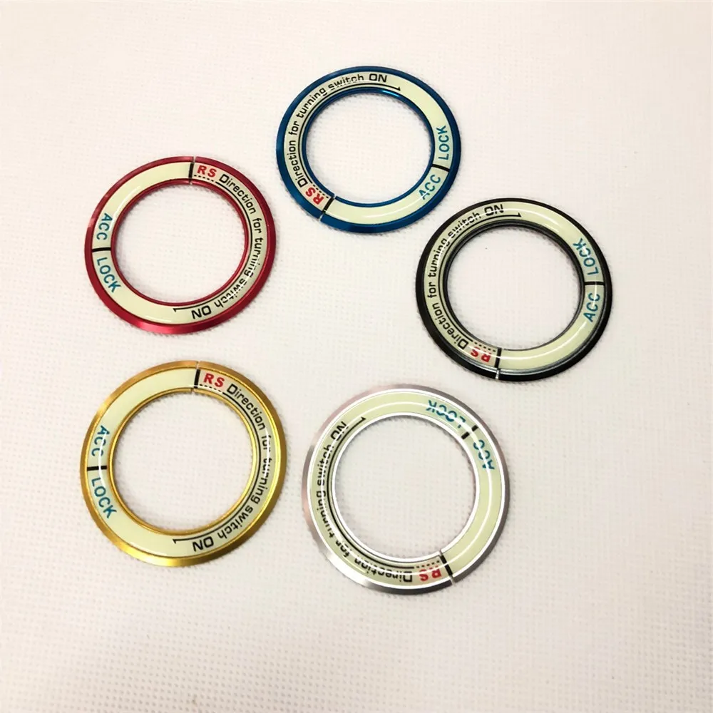 Luminous Car Styling Ignition Key Ring Cover Case For Subaru Forester