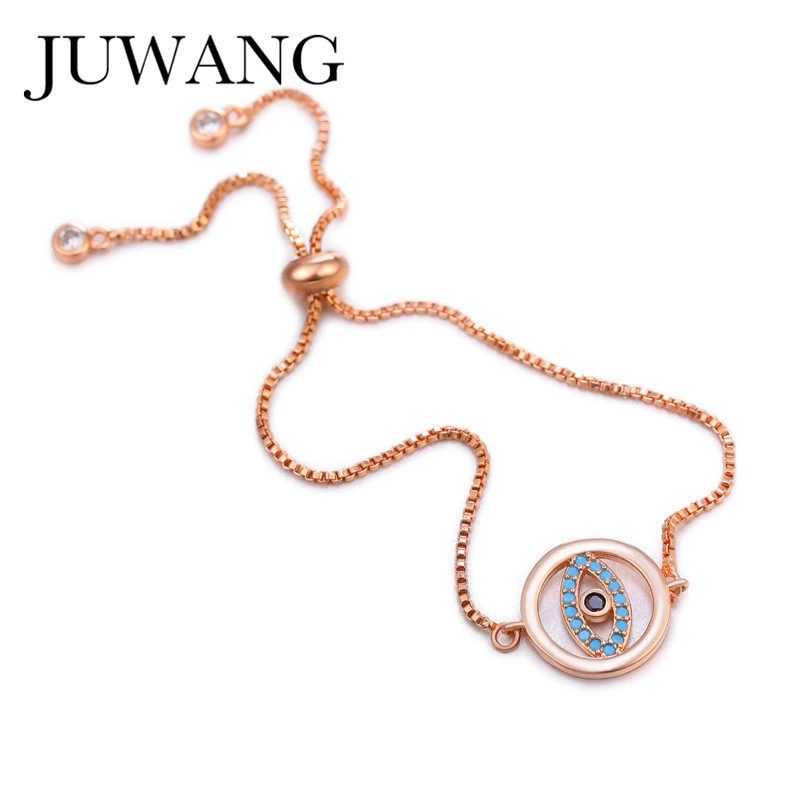 Классические женские браслеты Blue Evil Eye регулируемый женский браслет цвета