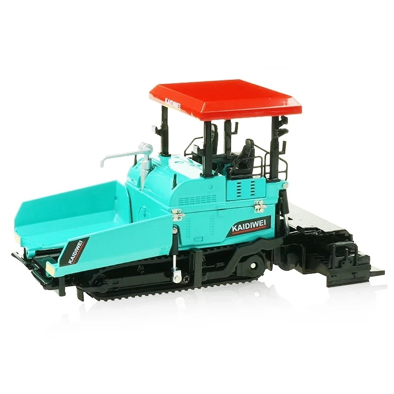 

1:40 Engineering Vehicle Model Alloy Diecast Paver Machine The Body Cover On Both Sides Can Be opened Decor Model Gifts For kids