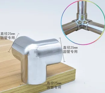 

4pcs For 25mm Zinc alloy Clothes pole Y- joint connector clothes pole accessories