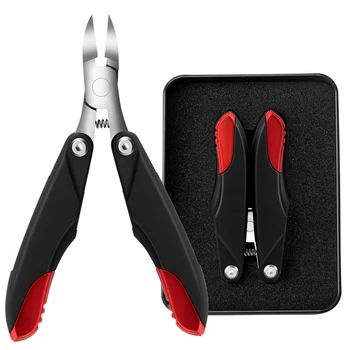 

2021 New Ingrown Toenail Podiatry Correction Nippers Cuticle Cutters Cut Paronychia Pedicure Manicure Hand Foot Tool G0929