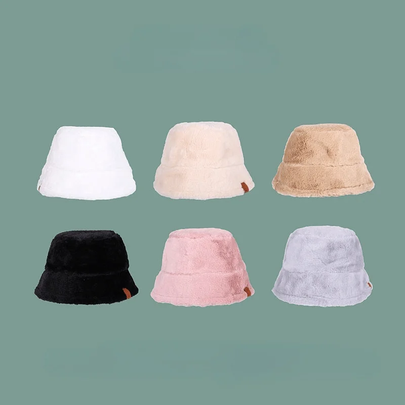 Cappello Panama Autunno Inverno Per Donna Cappello In Pelliccia Sintetica Cappello In Velluto Caldo Cappello Panama Cappello Da Pescatore Cappello In 