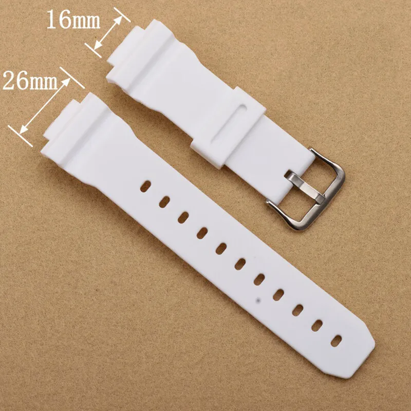 16mm Watch Band Replace for Casio G-Shock 5600 6900 Series Watchband Waterproof Rubber Strap DW5600/5610 G5600E DW6900 Bracelet | Наручные