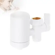 Моющийся керамический фильтр кран очиститель воды Поддержка двух режимов воды с 4 разъемами интерфейса для кухни/ванной комнаты