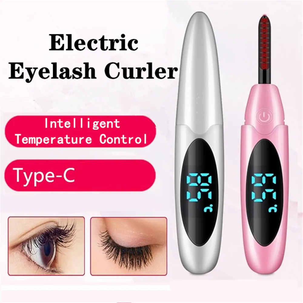 

Electric Eyelash Curler 10S Heating Eyelash Curler Type-C Eyelash Curlers Electronic Eyelash Rollers Heated Lash Curler Beauty