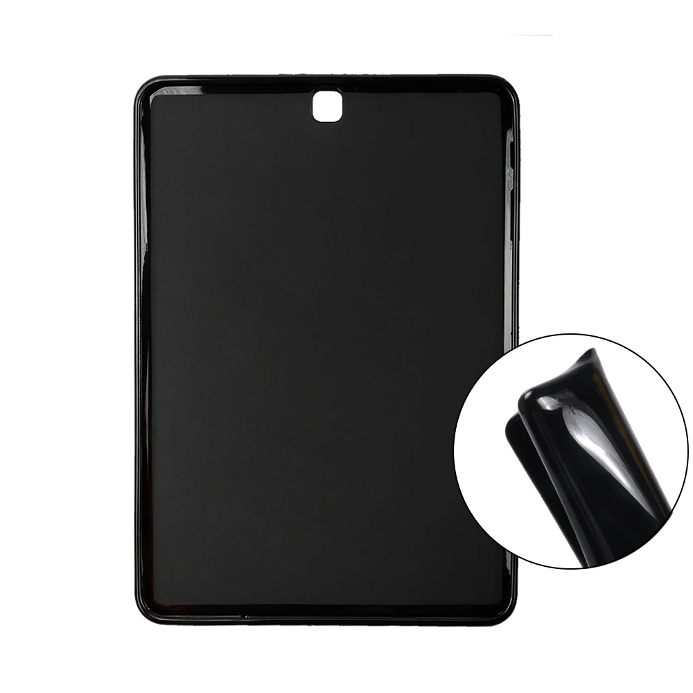 

Case For Samsung Galaxy Tab S2 9.7'' SM-T810 T813 T815 T819 Soft Silicone Protective Shell Shockproof Tablet Cover Bumper Fundas