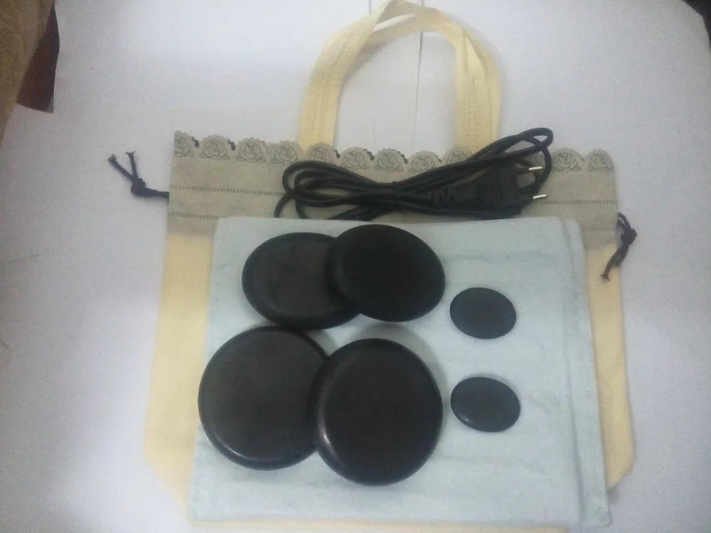 Лидер продаж! 6 шт./компл. горячий камень массаж для массажа тела комплект спа