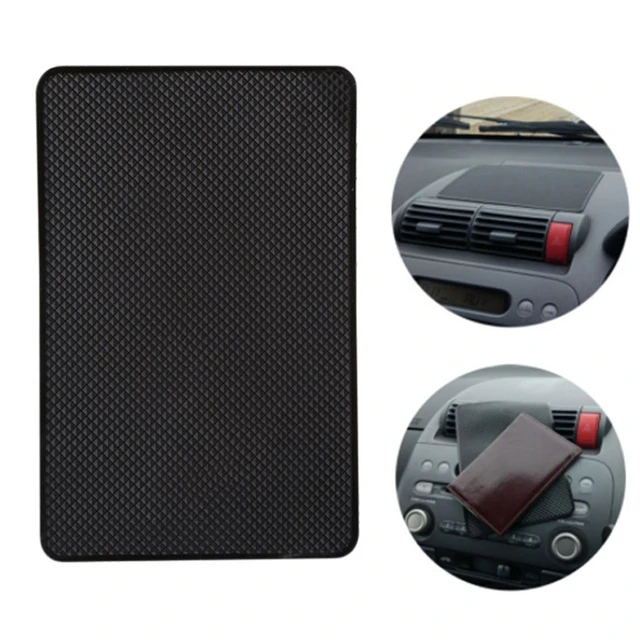 Tapis de Voiture Anti-Dérapant, 2 Pièces Silicone Résistant à la Chaleur Anti  Glisse en Silicone