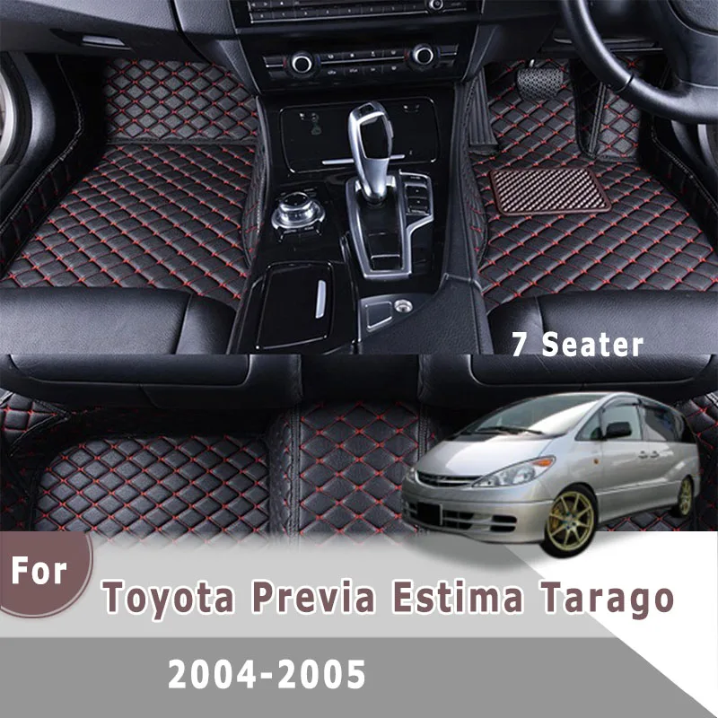 

RHD Carpets For Toyota Previa Estima Tarago 2004 2005 (7 seats) Car Floor Mats Auto Accessories Interior Protect Floorliners
