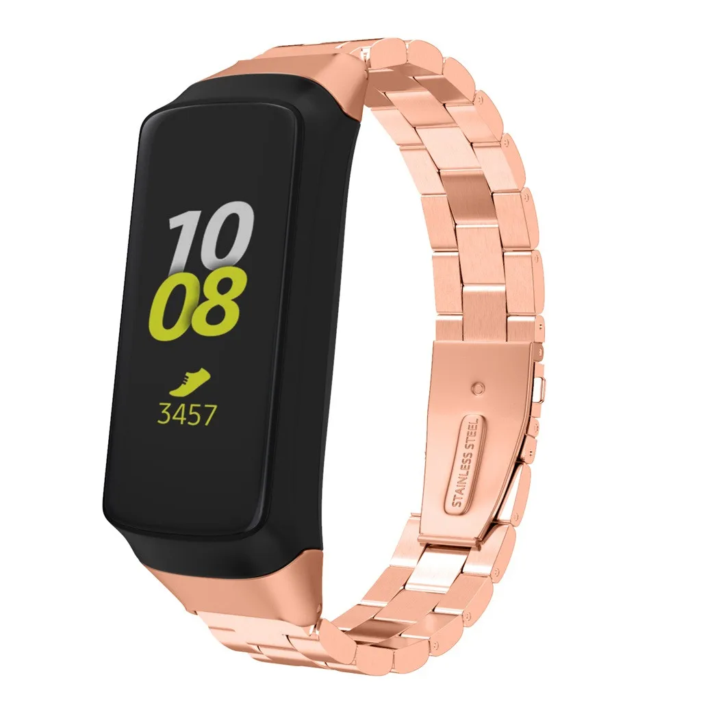 Ремешок для часов из нержавеющей стали, сменный ремешок для samsung Galaxy Fit, модный ремешок для samsung z0807