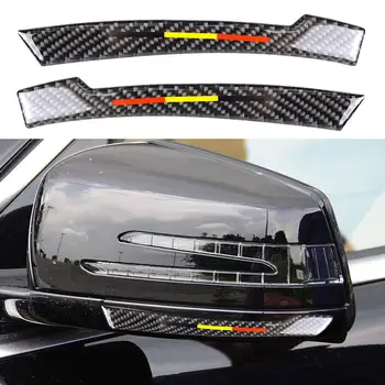 

2Pcs Rearview Mirror Guard Strip for Mercedes-Benz ABCE GLK GLE GLS G-LA CLA