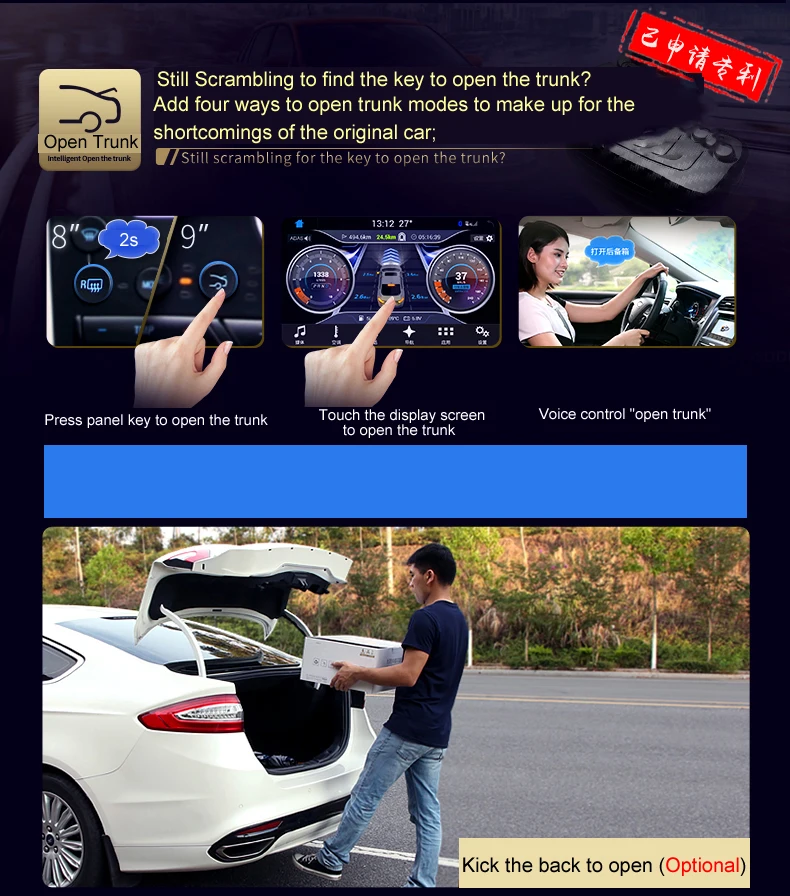 EASY AUTO E8 8" HD Touchscreen Car Navigation FM Bluetooth Maps Sat Nav Truck GPS Navigators CarPlay for Ford Mondeo Fusion Auto