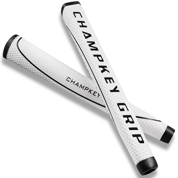 Новые ручки Champkey Jumbo Plus Golf Puter 6 цветов на выбор из искусственной кожи для клюшек для гольфа - Цвет: White