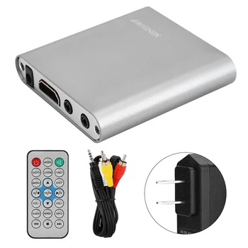 

Mini Aluminum alloy 1080P HDMI Digital Media Player Hard Disk Decoder with Remote Control (100-240V) US/EU Plug