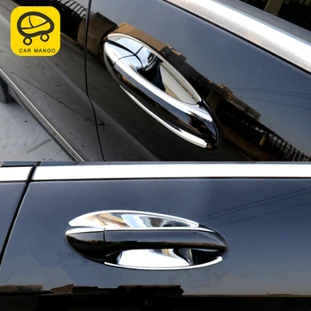 

CarManGo for Mercedes Benz R-Class 2014-2017 Car Door Handle Bowl Wrist Chrome Cover Trim Frame Sticker Exterior Accessories