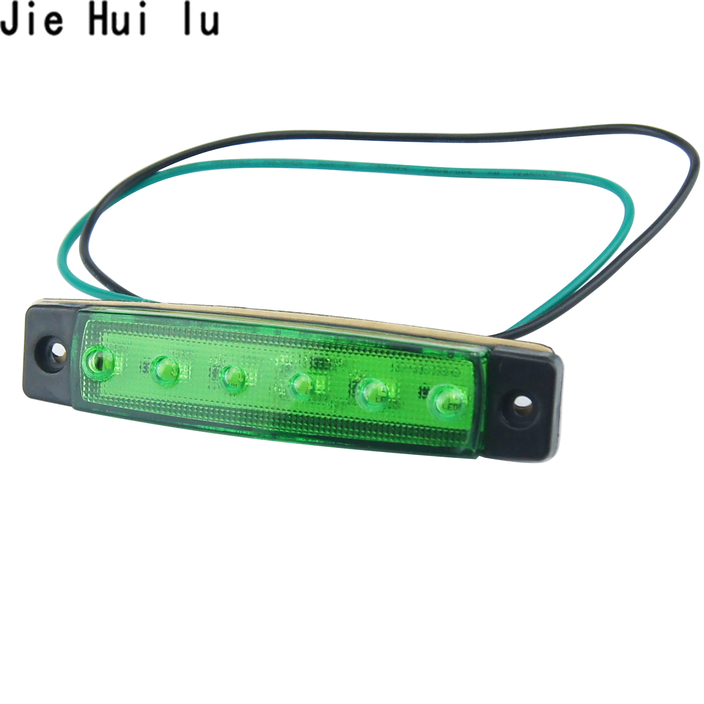Автомобильный Внешнее освещение светодиодный 12V 24V 6 SMD авто шины Грузовик Боковые