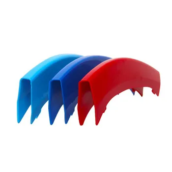 

New 3D Racing Grills ABS Tri-Color Front Kidney Grille Insert Trims Clip For BMW 3/4 Series 13-17 Year