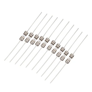 

10 x Glass Cartridge Slow Blow Axial Lead Fuse 3.6x10mm 250V 3.15A