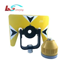 

Brand new Yellow single prism for Topcon total station surveying constant -30/0mm with soft bag AK18